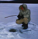 ice fishing